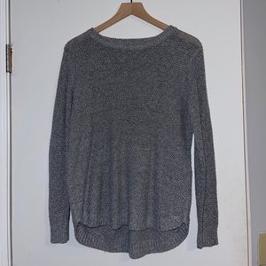 Grey Nickole Textured Pullover, Brand: Pink Clover, Size: M